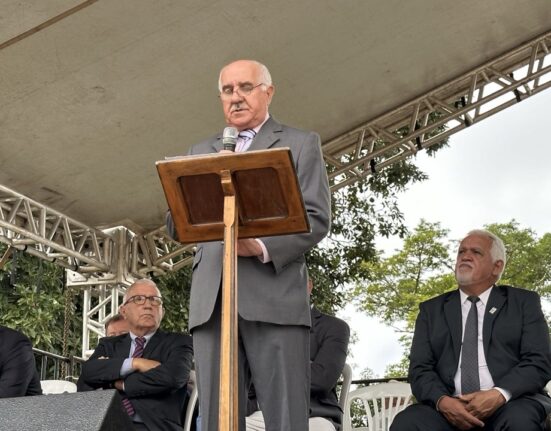 Desfile de escolas marca