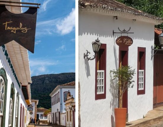 Dois restaurantes de Tiradentes